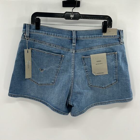 Hudson Women's Mid-Rise Gemma Short - Pacific - 32 - New with tags - Picture 7 of 7